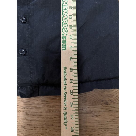 Harley Davidson Men XL Button Down Mechanic Shirt Embroidered Patches Biker - Picture 4 of 13